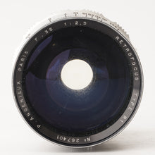 画像をギャラリービューアに読み込む, 希少 アンジェニュー P.ANGENIEUX 35mm F2.5 RETOROFOCUS TIPE R1 RECTAFLEX用