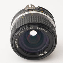 画像をギャラリービューアに読み込む, ニコン Nikon Ai-s NIKKOR 28mm F2.8