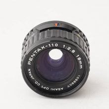 画像をギャラリービューアに読み込む, ペンタックス Pentax PENTAX-110 18mm F2.8 auto 110用