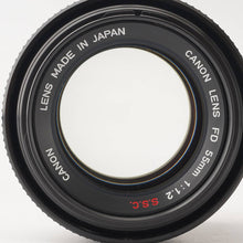 Load image into Gallery viewer, Canon FD 55mm f/1.2 S.S.C.