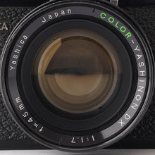 画像をギャラリービューアに読み込む, ヤシカ Yashica Electro 35 GT ブラック / COLOR-YASHINON DX 45mm F1.7