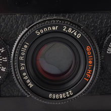 画像をギャラリービューアに読み込む, ローライ Rollei 35 S ブラック / Rollei HFT Sonnar 40mm F2.8
