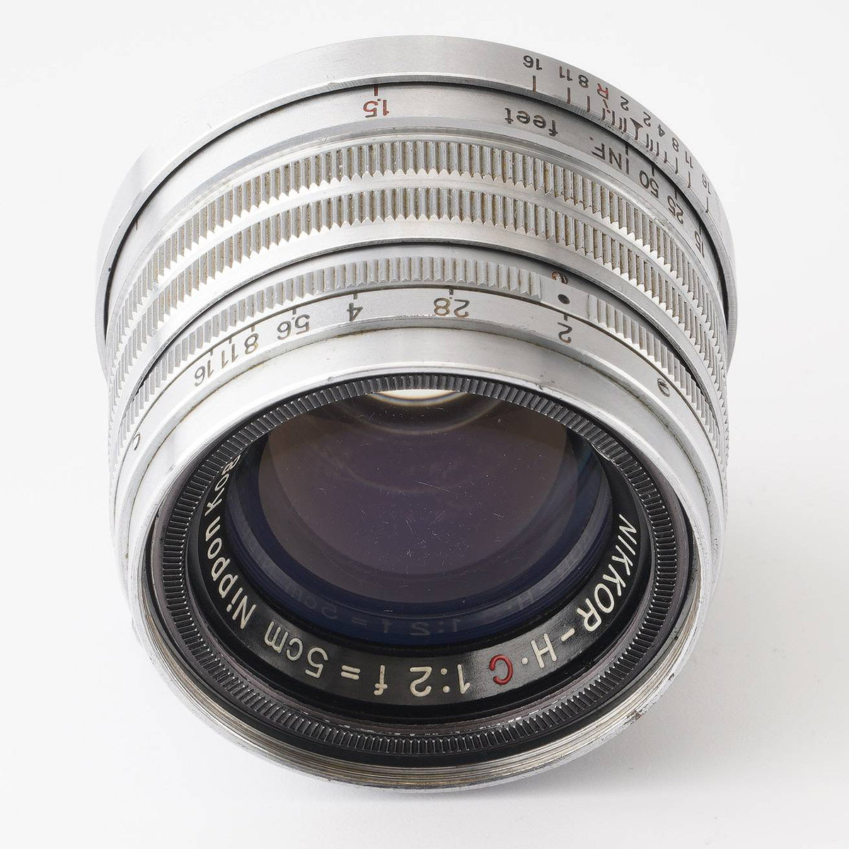 ニコン Nippon Kogaku NIKKOR H C 5cm 50mm F2 ライカL39マウント