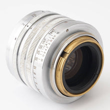 Load image into Gallery viewer, Nippon Kogaku NIKKOR H C 5cm 50mm f/2 L39 LTM