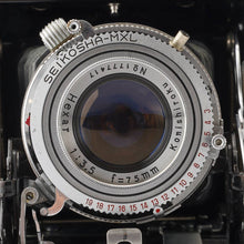 画像をギャラリービューアに読み込む, 小西六 Konishiroku Pearl IV / Hexer 75mm F3.5