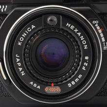 画像をギャラリービューアに読み込む, コニカ Konica Auto Focus C35 AF2 / Hexanon 38mm F2.8