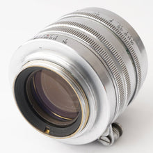 画像をギャラリービューアに読み込む, キヤノン Canon 50mm F1.8 ライカL39マウント