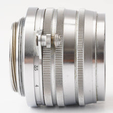 画像をギャラリービューアに読み込む, キヤノン Canon 50mm F1.8 ライカL39マウント