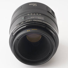 画像をギャラリービューアに読み込む, キヤノン Canon COMPACT MACRO EF 50mm F2.5