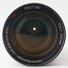画像をギャラリービューアに読み込む, コンタックス Carl Zeiss Vario-Sonnar 100-300mm F4.5-5.6 T* MMJ C/Yマウント