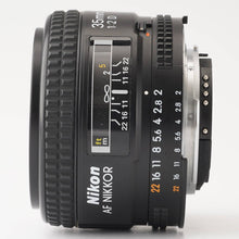 Load image into Gallery viewer, Nikon AF NIKKOR 35mm f/2 D