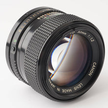 Load image into Gallery viewer, Canon New FD 50mm f/1.2