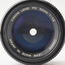 Load image into Gallery viewer, Canon New FD 50mm f/1.2