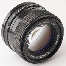 画像をギャラリービューアに読み込む, キヤノン Canon New FD 50mm F1.4