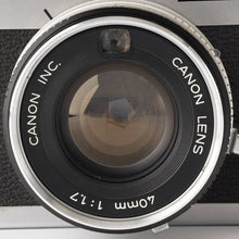 Load image into Gallery viewer, Canon Canonet QL17 / 40mm f/1.7