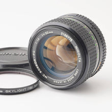 画像をギャラリービューアに読み込む, ミノルタ Minolta MC Rokkor PG 50mm F1.4 MC マウント