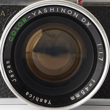 画像をギャラリービューアに読み込む, ヤシカ Yashica Electro 35 GS / COLOR-YASHINON DX 45mm F1.7