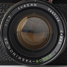 画像をギャラリービューアに読み込む, ヤシカ Yashica Electro 35 GT / COLOR-YASHINON DX 45mm F1.7
