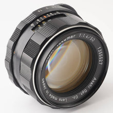 画像をギャラリービューアに読み込む, ペンタックス Pentax Asahi スーパータクマー Super Takumar 50mm F1.4 前期 8枚玉 M42 マウント
