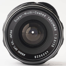 画像をギャラリービューアに読み込む, ペンタックス Pentax Asahi Super Multi Coated タクマー TAKUMAR 35mm F3.5 M42マウント