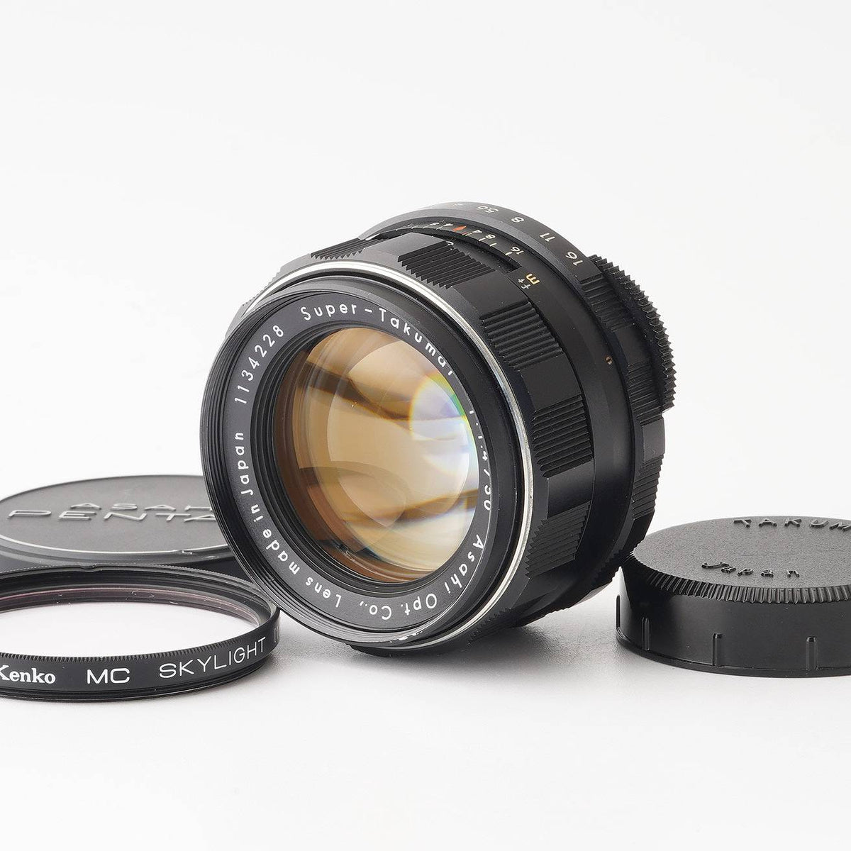 ペンタックス Pentax Asahi スーパータクマー Super Takumar 50mm F1.4 前期 8枚玉 M42マウント –  Natural Camera / ナチュラルカメラ