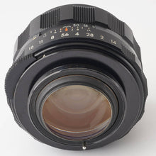 画像をギャラリービューアに読み込む, ペンタックス Pentax Asahi スーパータクマー Super Takumar 50mm F1.4 前期 8枚玉 M42マウント