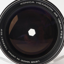 画像をギャラリービューアに読み込む, コニカ Konica HEXANON AR 135mm F2.5 ARマウント