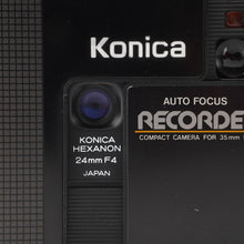 画像をギャラリービューアに読み込む, コニカ Konica AUTO FOCUS RECORDER レコーダー / HEXANON 24mm F4