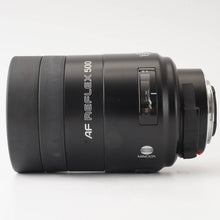画像をギャラリービューアに読み込む, ミノルタ Minolta AF REFLEX 500mm F8 ソニー Aマウント