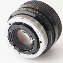 画像をギャラリービューアに読み込む, キヤノン Canon FD 55mm F1.2 S.S.C