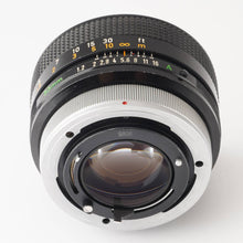 画像をギャラリービューアに読み込む, キヤノン Canon FD 55mm F1.2 S.S.C