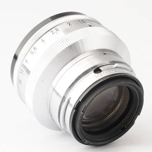 画像をギャラリービューアに読み込む, コンタックス Contax Carl Zeiss Sonnar 50mm F1.5 Contax I II III レンジファインダー用