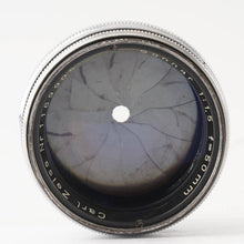画像をギャラリービューアに読み込む, コンタックス Contax Carl Zeiss Sonnar 50mm F1.5 Contax I II III レンジファインダー用