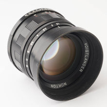 画像をギャラリービューアに読み込む, フォクトレンダー Voigtlander Nokton 50mm f1.5 Aspherical ライカ L39マウント