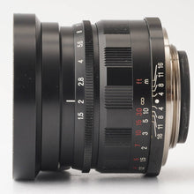 画像をギャラリービューアに読み込む, フォクトレンダー Voigtlander Nokton 50mm f1.5 Aspherical ライカ L39マウント