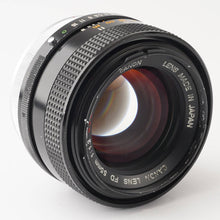 画像をギャラリービューアに読み込む, キヤノン Canon FD 55mm F1.2 S.S.C