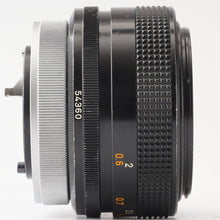 画像をギャラリービューアに読み込む, キヤノン Canon FD 55mm F1.2 S.S.C