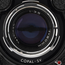 画像をギャラリービューアに読み込む, ヤシカ Yashica Mat-124G / Yashinon 80mm F3.5