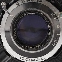 画像をギャラリービューアに読み込む, ヤシカ Yashica YashicaFlex AII型 / Yashimar 80mm F3.5