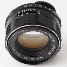 画像をギャラリービューアに読み込む, ペンタックス Pentax Asahi スーパータクマー Super Takumar 55mm F1.8 M42マウント