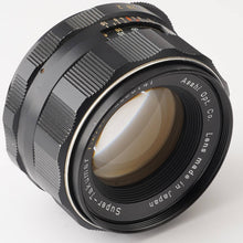 画像をギャラリービューアに読み込む, ペンタックス Pentax Asahi スーパータクマー Super Takumar 55mm F2 M42マウント