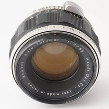 画像をギャラリービューアに読み込む, ペンタックス Pentax Asahi Auto タクマー Takumar 55mm F2 M42マウント