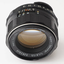画像をギャラリービューアに読み込む, ペンタックス Pentax Asahi スーパータクマー Super Takumar 55mm F1.8 M42マウント