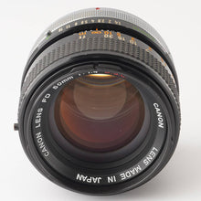 画像をギャラリービューアに読み込む, キヤノン Canon FD 50mm F1.4 S.S.C
