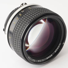 Load image into Gallery viewer, Nikon Ai-s NIKKOR 85mm f/1.4