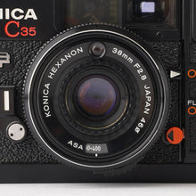 画像をギャラリービューアに読み込む, コニカ Konica C35 EF / HEXANON 38mm F2.8