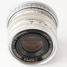 画像をギャラリービューアに読み込む, ミノルタ Chiyoko SUPER ROKKOR 5cm 50mm F2.8 ライカ L39マウント
