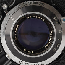 画像をギャラリービューアに読み込む, ヤシカ Yashica YashicaFlex AII型 / Yashimar 80mm F3.5