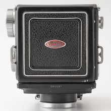 画像をギャラリービューアに読み込む, ヤシカ Yashica YashicaFlex C型 / Yashikor 80mm F3.5