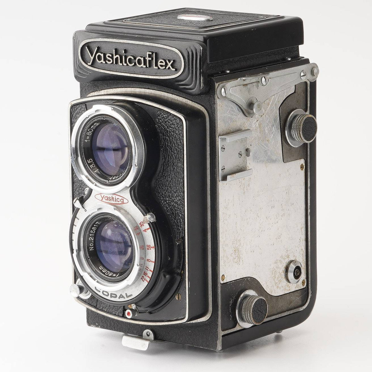 Yashikor Camera 80mm Yashica Yashicaflex TLR f⁄3.5 B 1:3.5 MODEL